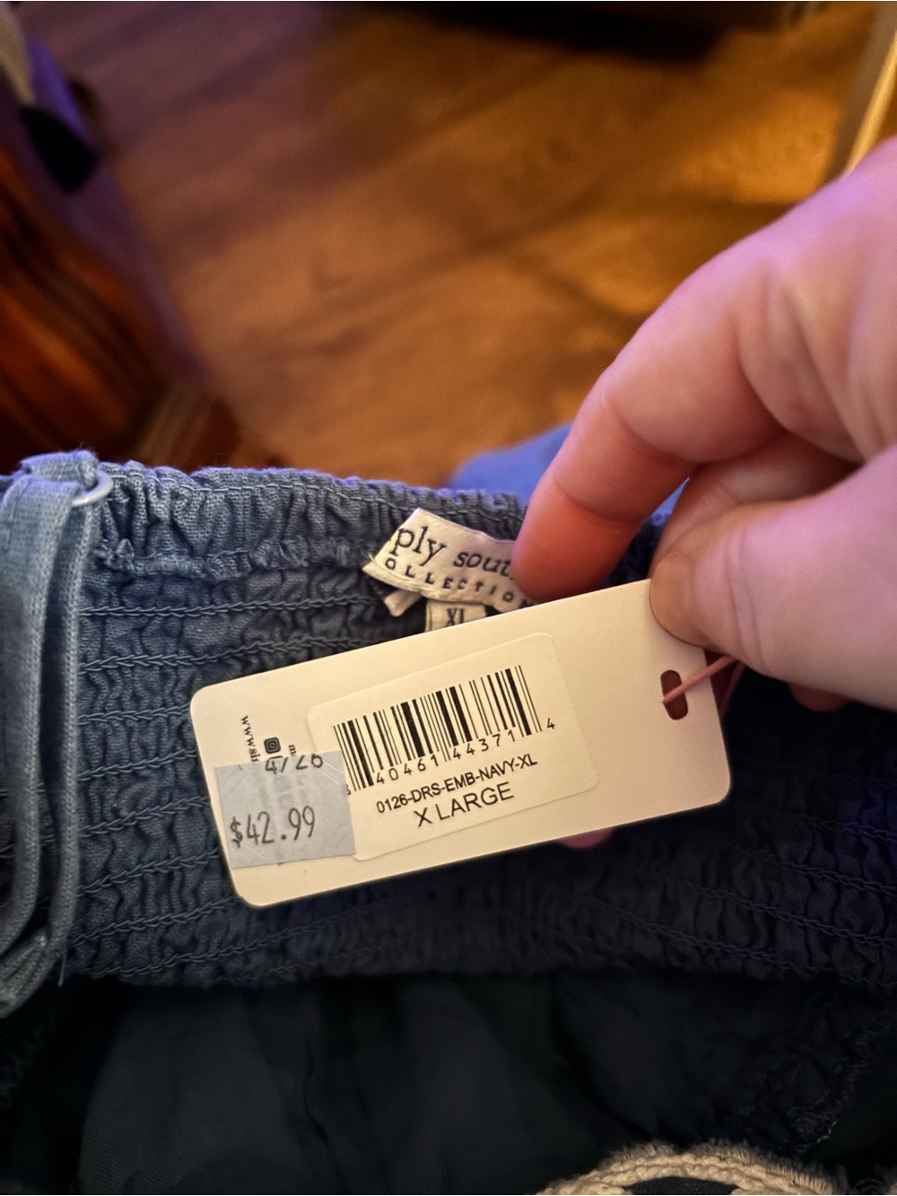 NWT Simply Southern Cut Out Back Dress - Picture 6 of 6